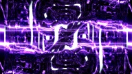 Electric purple abstract GFX pulsing with digital energy