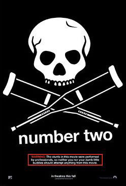 Jackass Number Two movie poster nostalgia