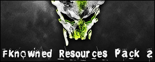 Grungy skull banner for Fknowned Resources Pack 2