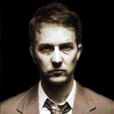 Intense portrait avatar, classic early-2010s profile pic vibe