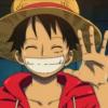 Classic anime avatar, grinning straw hat hero