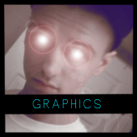 Glowing-eyed edit with retro forum GFX vibes