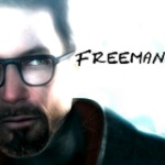 Gordon Freeman GFX art with dramatic lighting effect