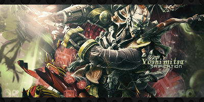 Yoshimitsu tears through a gritty GFX signature
