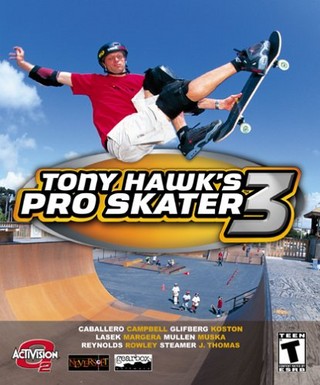 Tony Hawk's Pro Skater 3 box art nostalgia