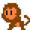 Pixel-art monkey avatar, a classic forum profile pic