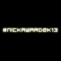 Pixel-font hashtag tag from an old award post