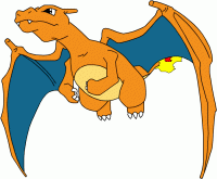 Charizard fan art, classic Pokémon nostalgia