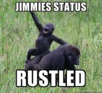 Jimmies officially rustled, forum classic reaction meme