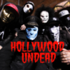 Hollywood Undead masked crew photo