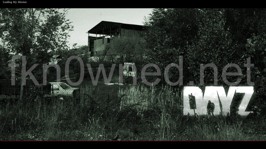 DayZ loading screen branded with fkn0wned.net watermark
