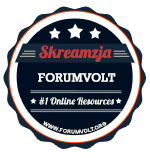 Vintage badge logo for a resource forum's heyday