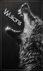 Howling wolf sig art, a classic forum signature vibe