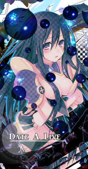 Anime GFX art banner from Date A Live