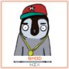 Penguin avatar in cap and chain, classic forum swagger