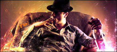 Stylish forum signature art for member PopTart