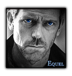 Moody grayscale close-up avatar with a name tag