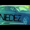 Teal car GFX signature with glowing text effect