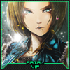 Stylized anime character avatar with glowing green accents