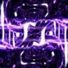 Electric purple abstract GFX signature from the hacking forum era