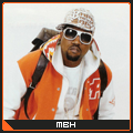 Classic forum avatar rocking sunglasses and an orange jacket