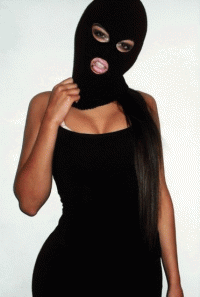 Mysterious ski-mask avatar from the forum days