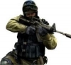 Tactical soldier avatar, classic early-2010s gaming forum vibe