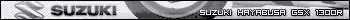 Suzuki Hayabusa GSX 1300R motorcycle banner graphic