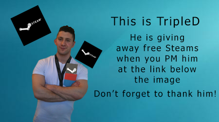 Classic forum scam meme: 'TripleD' giving away free Steam keys