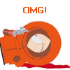 South Park's Cartman reacting with classic OMG surprise