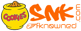 SNK cookie jar logo with fkn0wned branding