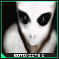Classic creepy gray alien avatar, forum icon nostalgia