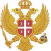Golden coat of arms with double-headed eagle emblem