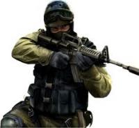 Classic CS tactical operator avatar from the gaming era