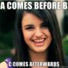 Classic 'Rebecca Black' meme, an early-2010s internet staple