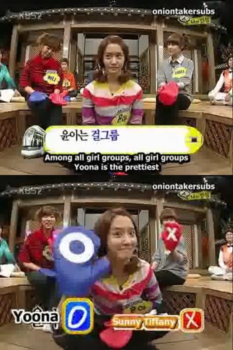 K-pop quiz show: Yoona voted prettiest girl group member