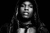 A moody black-and-white portrait from the forum days