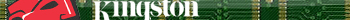 Kingston memory brand banner with dragon graphic