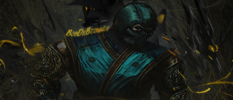 Sub-Zero themed GFX signature with gritty effects