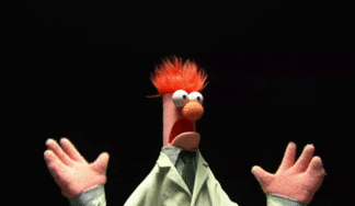 Beaker's confused reaction, classic forum meme fodder