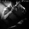 Dramatic guitarist silhouette GFX signature