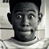 Classic black-and-white webcam avatar, forum profile pic vibes