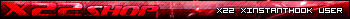 X22 Xinstanthook user banner, classic forum flair