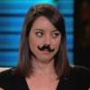 Drawn-on mustache face, classic goofy forum meme moment