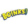 Bold cartoon 'BOINKS' logo, quirky retro-web branding vibe
