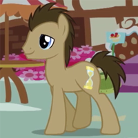 Classic pony character avatar from an old forum profile
