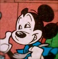 Classic Mickey Mouse cartoon avatar art