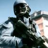 Tactical operator in gear, gritty urban backdrop