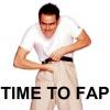 Classic 'time to fap' forum meme reaction image