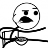 That classic 'cereal guy' rage-face meme